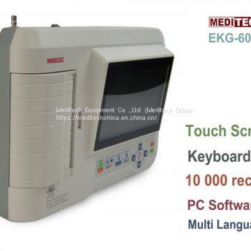 Meditech EKG 6012 Digital 6 Canales 12 Deriva Electrocardió Grafo ECG EKG photo-2