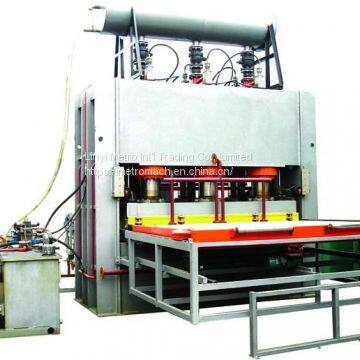 Hydraulic Short Melamine Lamination Press Machine for MDF Board photo-2