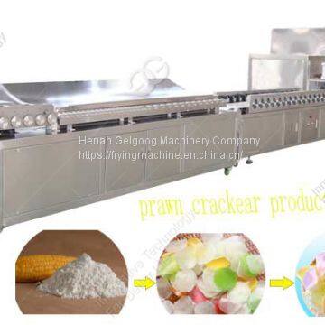 energy-saving prawn crackers production line/automatic prawn crackers processing machine for sale