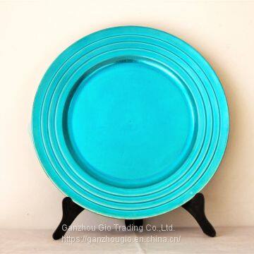 Plastic Charger Plate,christmas Decoration Plate Charger Plate Made in China YF-60069 photo-3