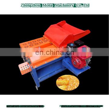 2018 hot sale electrical maize peeling and threshing machine /Corn husk removing and threshing machine'for sale