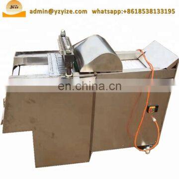 Chicken Cube Cutter Machine , Frozen Fish Cube Cutting Machine