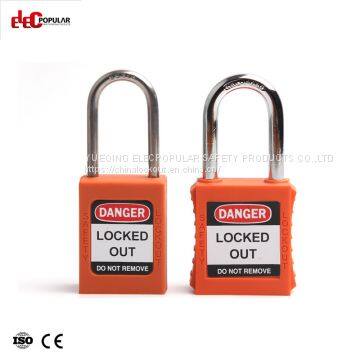 38mm Stainless Steel Shackle Slim Padlocks EP-8521N~EP-8524N ABS Safety Padlock photo-4