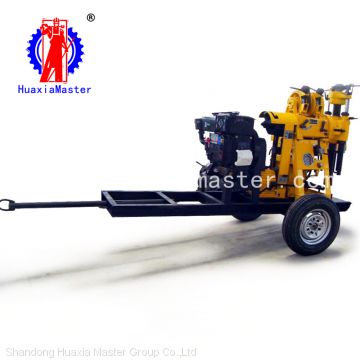 huaxiamaster XYX-130 wheeled hydraulic core drilling rig for sale