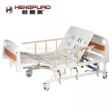Full Size Adjustable Multi-function Nursing Elderly Medical Bed With Toilet
