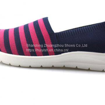 Pastoral Charming Gentle Woven Upper Flat Women Dressing Casual Shoes photo-5
