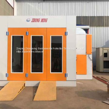 China Zhongming high temperature automobile furniture spray booth