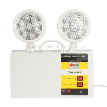 360 Degree Double - Head Led Emergency Exit Light Rechargeable