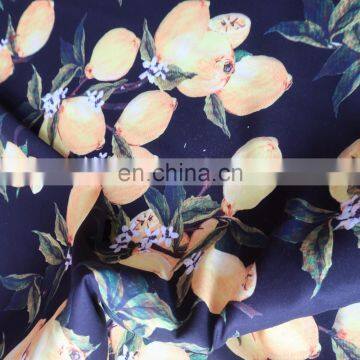 Chinese Supplier Printed Polyester Peach Skin Pillow Fabric