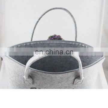 2019 Customized Simple Shopping Felt Handbag for Women photo-4