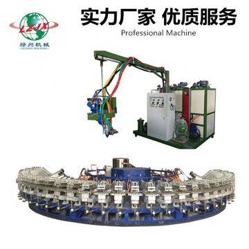 Power Saving Shoe Production Line PU Sole Pouring Equipment Safety Shoe Making Machine photo-5