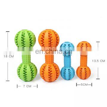 Durable Nontoxic Rubber Interactive IQ Dental Treat Teeth Cleaning Toy for Dogs photo-3