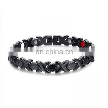 Hot selling Korea health benefit bio titanium lady magnetic bracelets 4 in 1