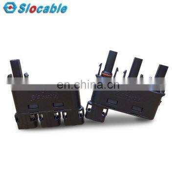 PPO Insulated Photovoltaic Waterproof IP68 Solar Connector 3in1 for Solar Energy Connection