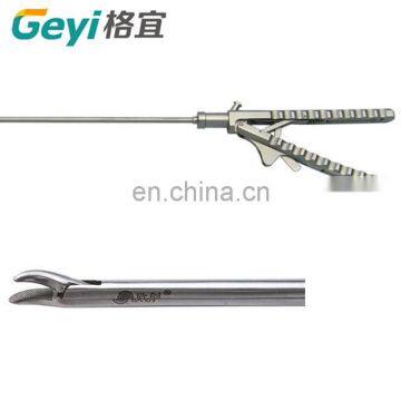 heavy  V-shaped curved  Needle Holder Forceps Needle clamp  for Laparoscopic surgical instrument