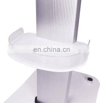 Four Wheels Salon Trolley Cart for Beauty Equipment Display Stand