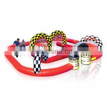Factory Price Inflatable Sport Games Race Track For Kids Indoor Playground