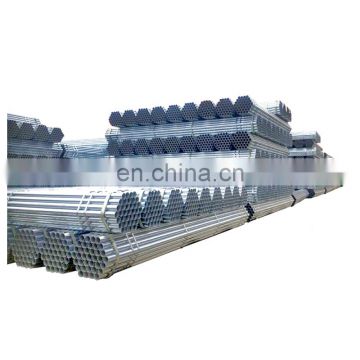 50mm gi pipe price BS1387 A53 pre-galvanized steel round pipe