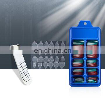 2020 New False Nails Designed Long Coffin Nails Custom Wholesale Private Label Press On Nails Packaging Box photo-5