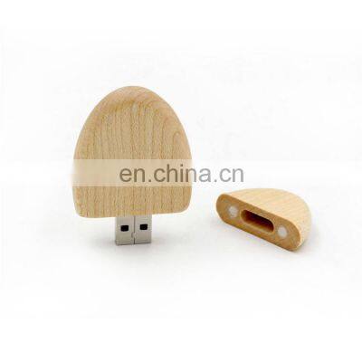 Customize Wooden USB Flash Drive Pen Drive 16GB 32GB USB 2.0 Pendrive Wedding USB with Gift Boxes