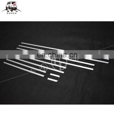 G-class W464 W463A G63 Carbon Fiber Style Side Molding Trims Kit 2018-2020year G63 Body Kits Trims With Logo A