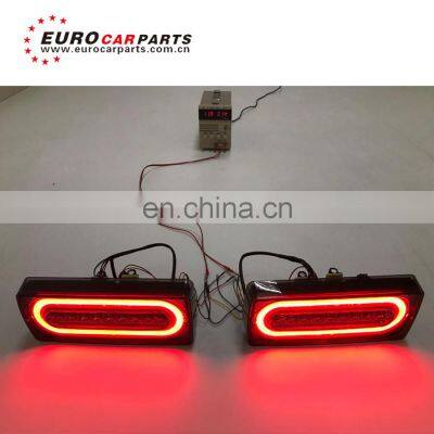 G Class W463 Rear Lights With Black Flow Running LED Fit for G350 G400 G500 G55 G63 G65 G800 G700 G900 Taillights