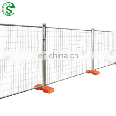 Australia hot galvanized steel portable temporary welded wire mesh fence