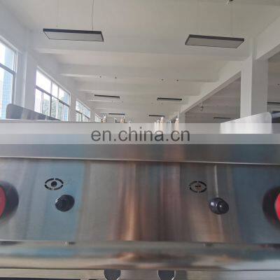 Stainless Steel Gas Griddle With Cabinet(1/3 Grooved)(CE Cerificate) photo-4