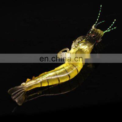 Simulation Soft Prawn Lure gulp shrimp fishing lures sea fishing  Bait artificial  soft shrimp bait