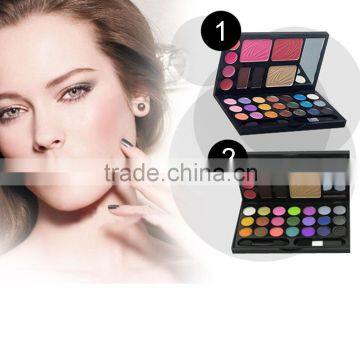 Complete makeup set 24 eyeshadow palette + 4 lipstick+5 blusher