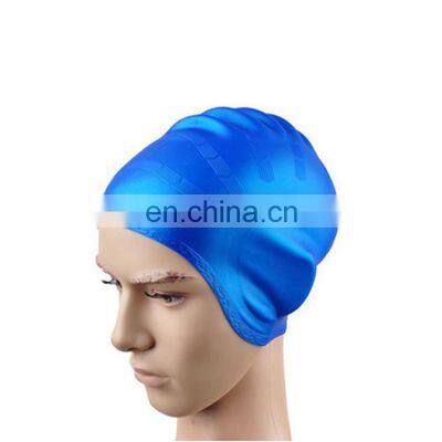 Custom Printed Silicone Swim Cap for Adult