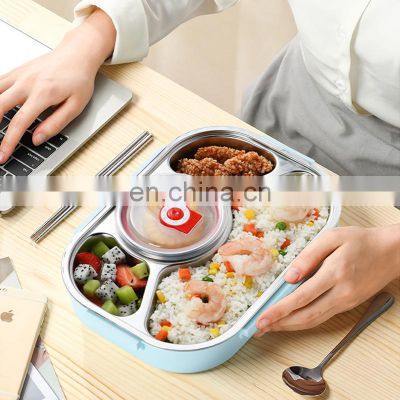 High Productivity Fresh Food Contain Portable Meal Tiffin Heating Warmer Lunch Bento Box