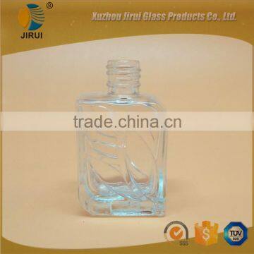 15ml Leaf Square Nail Polish Glass Bottle photo-2