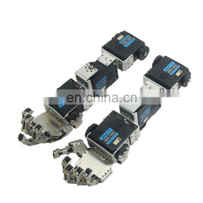 Humanoid Robot Left Hand Right Hand Arm With Fingers Manipulator & Servo for DIY Robotics photo-3