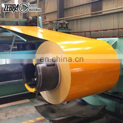 Prime Prepainted Galvanized PPGI Steel Coils Color Coated RAL 9024 Galvanised Goil Gor Roofing Sheet photo-4