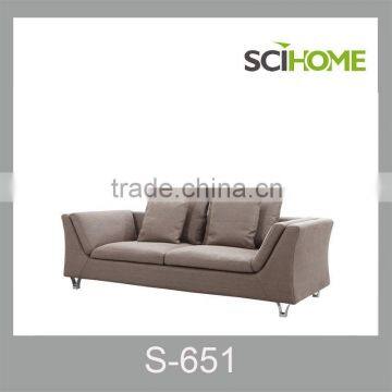 modern furniture unique sectional italian style 3 seat and armless sofa