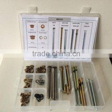 Replacement Parts of Auto Door Hinge Pins and Bushings Assortment Box Set photo-3
