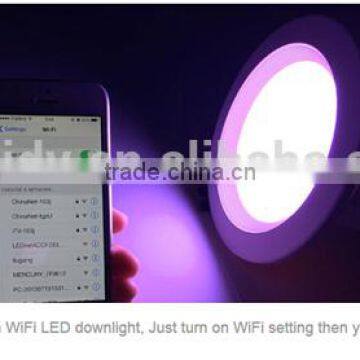 Group Control/Music Control/Timing Control 9W Dimmable WiFi LED Downlight With Both Android And IOS APP Magic Home WiFi photo-4