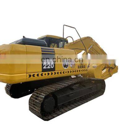 Stock komatsu pc220-7 pc220-8 pc200-7 pc200-8 second hand earth-moving machinery excavator ready to ship