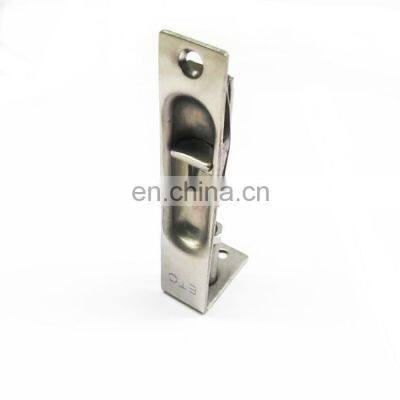 Good Quality Multi Size Stainless Steel Latch Lever Action Flush Slide Door Lock Bolt photo-4
