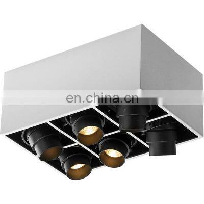 Embedded Aluminum Down Lighting 42W LED COB Linear Spotlight for Bedroom and Living Room