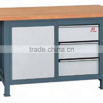 Cold Rolled Steel Garage Use Workbench With Wood Top AX-3322 photo-2