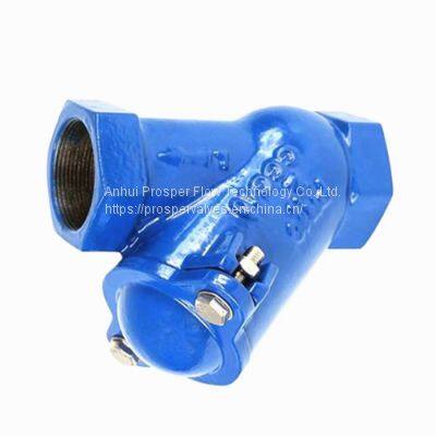 Gas Water Oil Api Threaded Screw Ball Check Valve