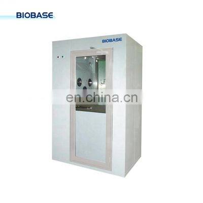 H Biobase China Full Stainless Steel Air Shower AS-1P3S Clean Room With Air Shower Full Cold-rolled Steel With Powder Coating