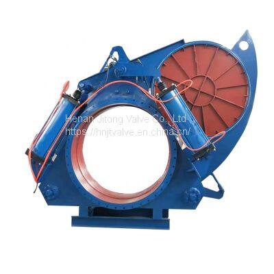Manufacturer Direct Selling Electric Blind Valve High Quality Fan-shaped Goggle Valve Gas Valve photo-2
