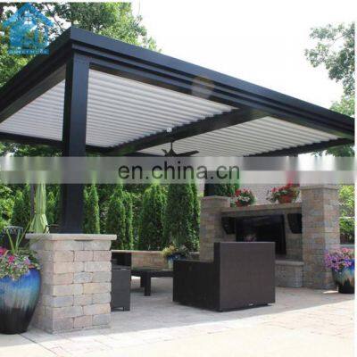 2022 Outdoor Waterproof Aluminum Pergola Louvered Roof For Patio aluminum pergolas