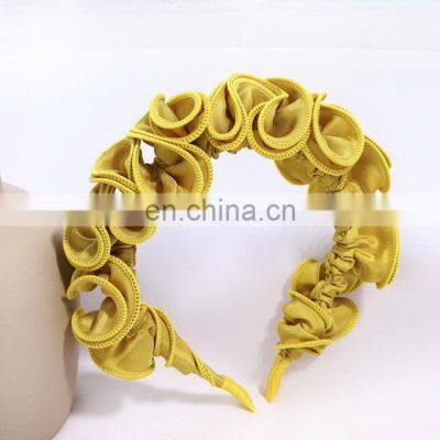 Hotsale New Fashion Colorful Flower Hair Accessory Hair Band Headband For Women