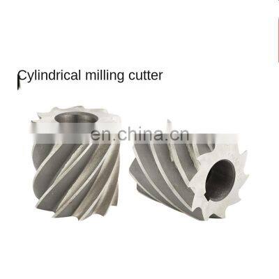 Livter Material 6542 HSS Diameter 40mm Cylindrical Sleeve Spiral Milling Cylindrical Cutter Tool Accessory Router Bit photo-2
