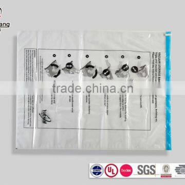 PA+PE or PET+PE block vacuum packing bag on color printed