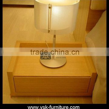 NI-115 Japanese Style Legless Floor Nightstand Table For Lamp